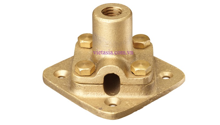 Đế kim thu sét và cáp đồng trần 