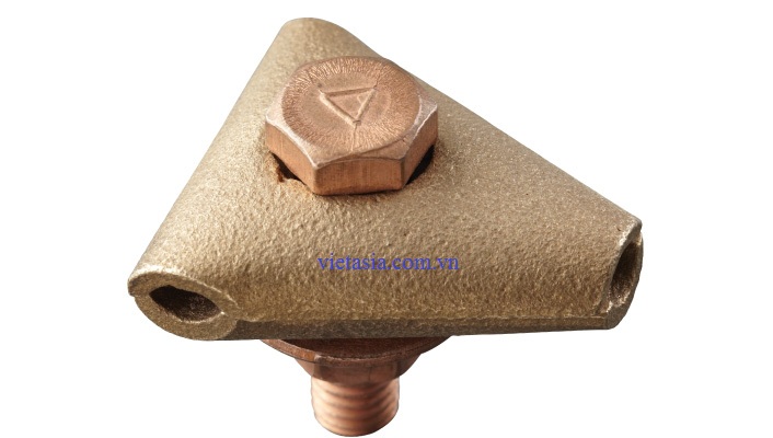 Kẹp ngã ba cáp đồng trần 