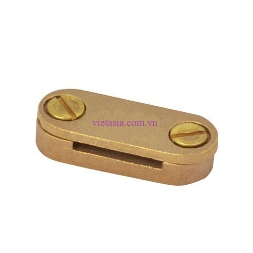 Kẹp đỡ thẳng  đồng/nhôm bản 25x3mm